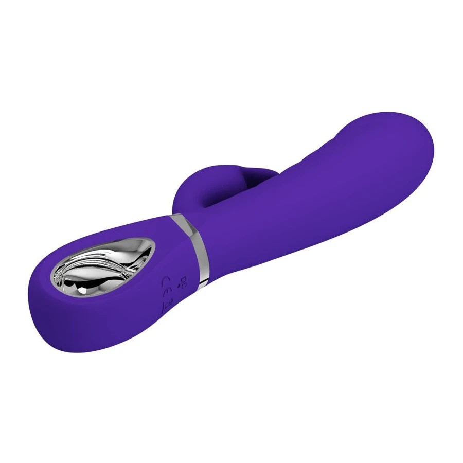 PRETTY LOVE - VIBRATORE MULTIFUNZIONE G-SPOT PRESCOTT VIOLA